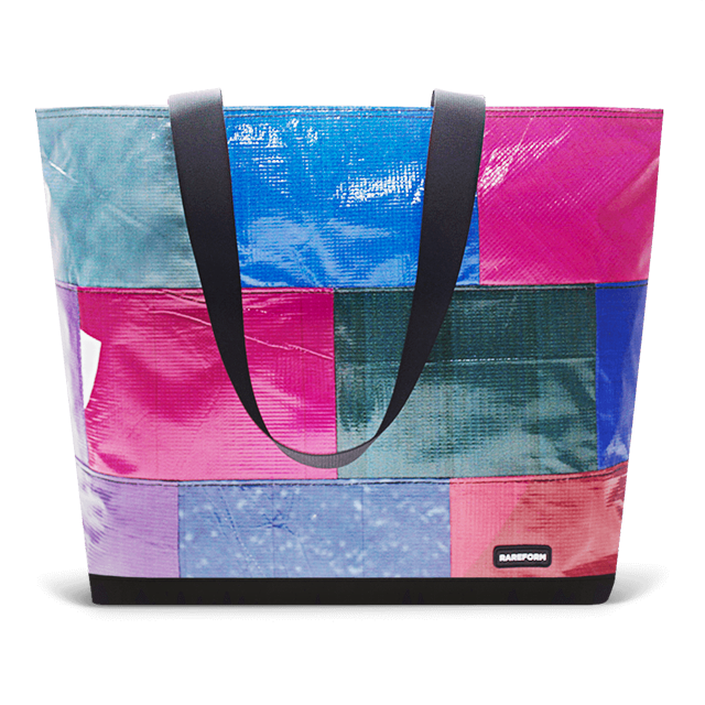 Patchwork Zippered Blake Tote