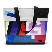 Patchwork Zippered Blake Tote