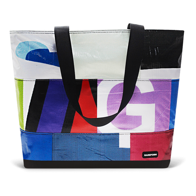 Patchwork Zippered Blake Tote