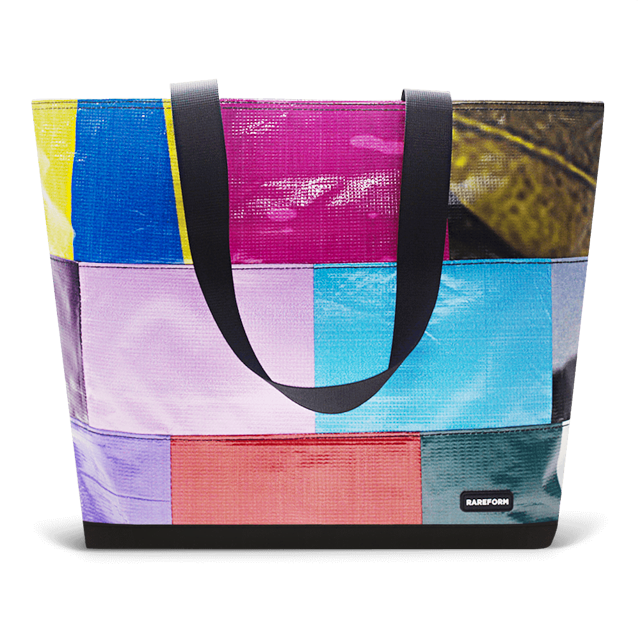 Patchwork Zippered Blake Tote