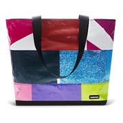 Patchwork Zippered Blake Tote
