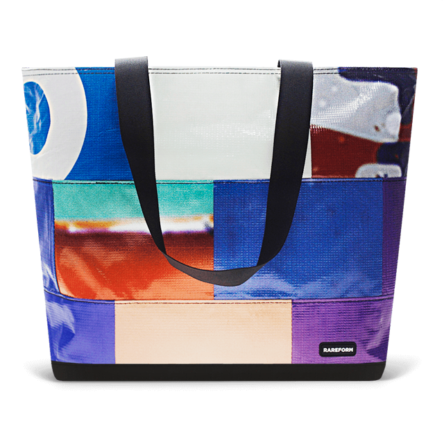 Patchwork Zippered Blake Tote