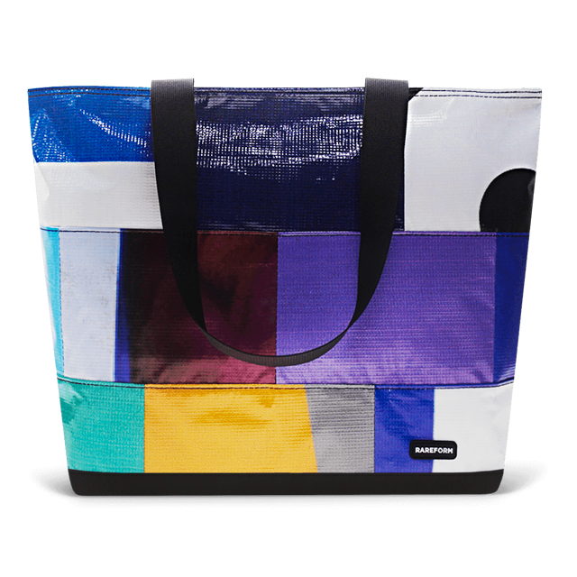 Patchwork Zippered Blake Tote