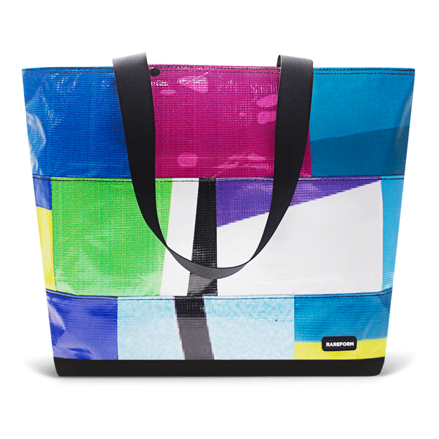 Patchwork Zippered Blake Tote