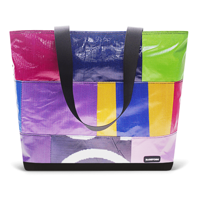 Patchwork Zippered Blake Tote