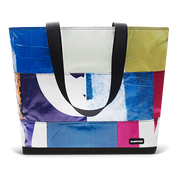 Patchwork Zippered Blake Tote