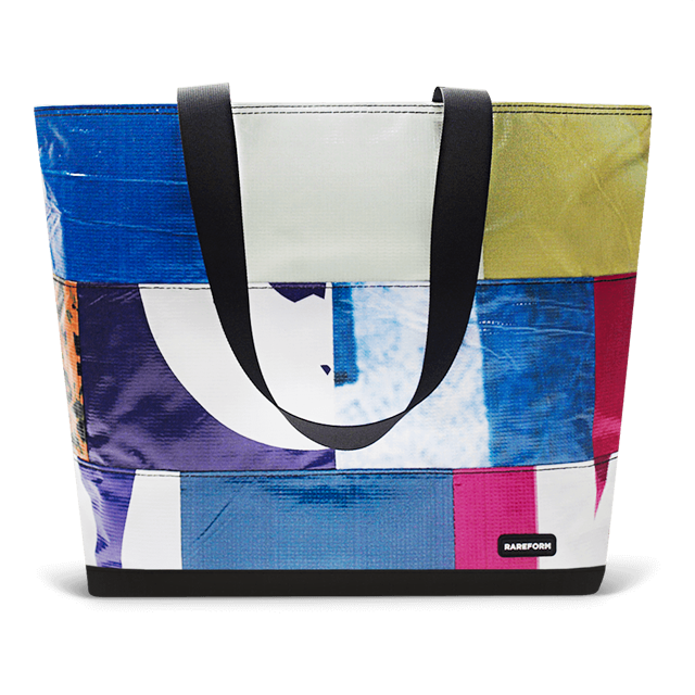 Patchwork Zippered Blake Tote