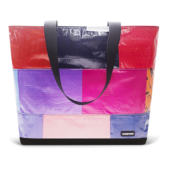Patchwork Zippered Blake Tote