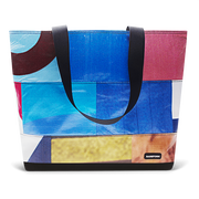 Patchwork Zippered Blake Tote