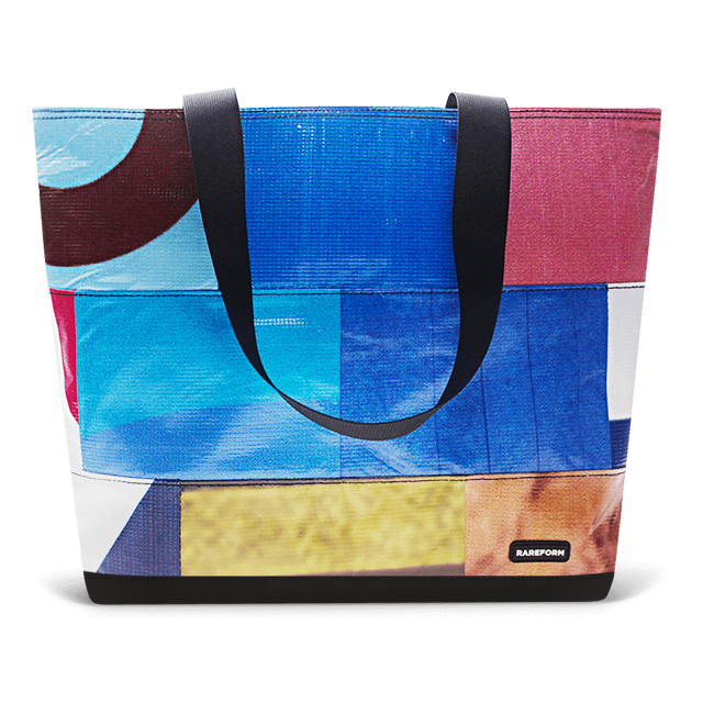 Patchwork Zippered Blake Tote