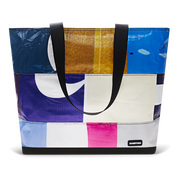Patchwork Zippered Blake Tote