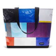 Patchwork Zippered Blake Tote