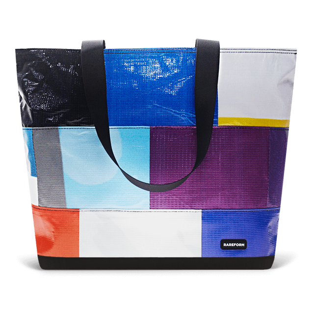 Patchwork Zippered Blake Tote