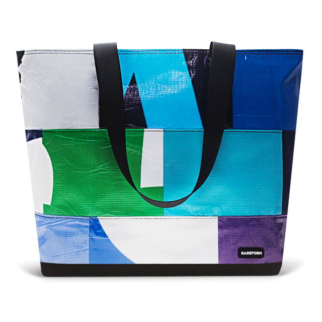 Patchwork Zippered Blake Tote