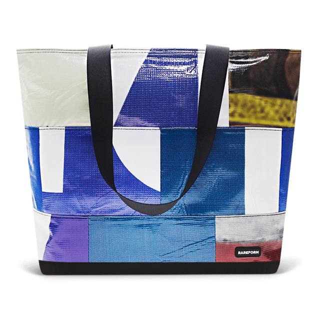 Patchwork Zippered Blake Tote