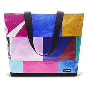 Patchwork Zippered Blake Tote
