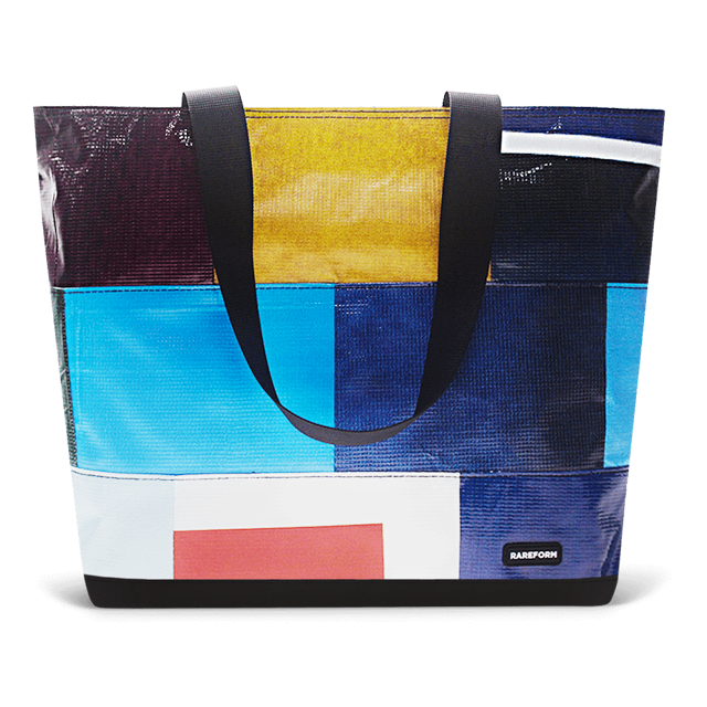 Patchwork Zippered Blake Tote