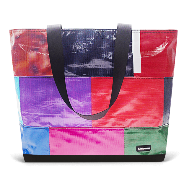 Patchwork Zippered Blake Tote