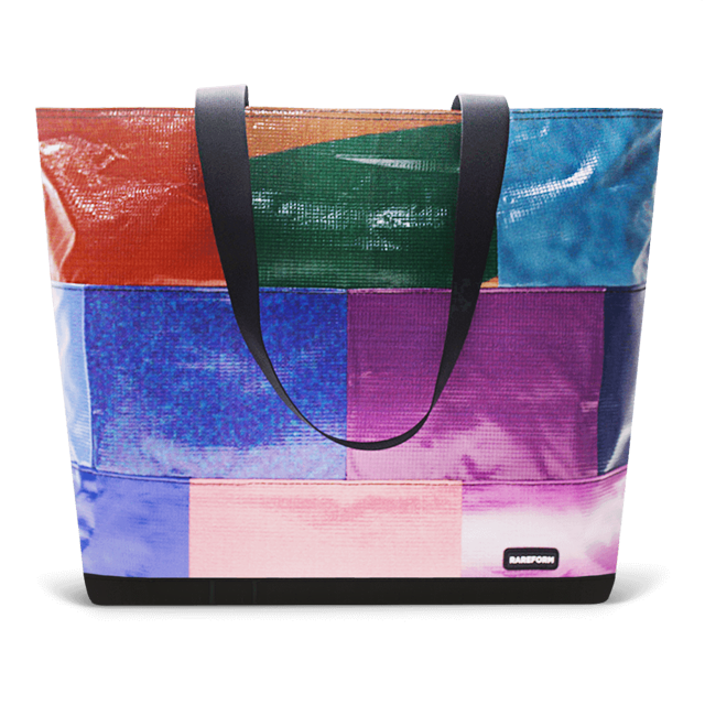 Patchwork Zippered Blake Tote