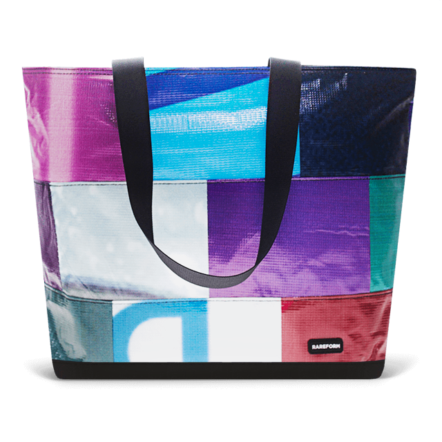 Patchwork Zippered Blake Tote