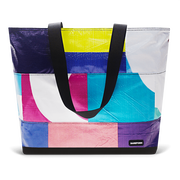 Patchwork Zippered Blake Tote