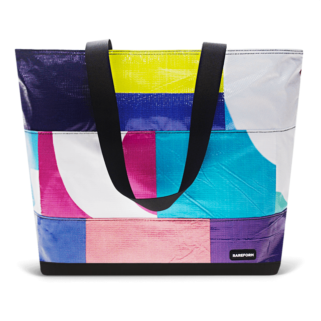 Patchwork Zippered Blake Tote