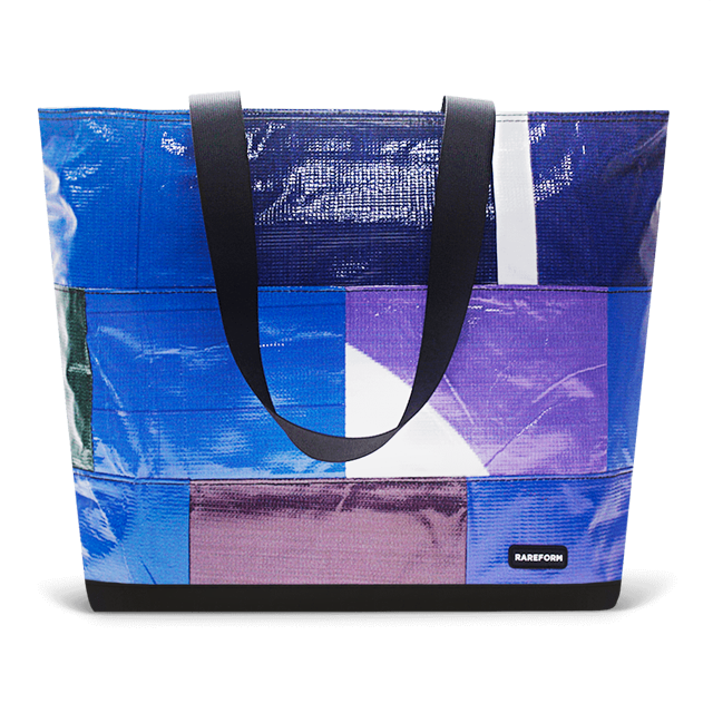 Patchwork Zippered Blake Tote