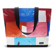 Patchwork Zippered Blake Tote