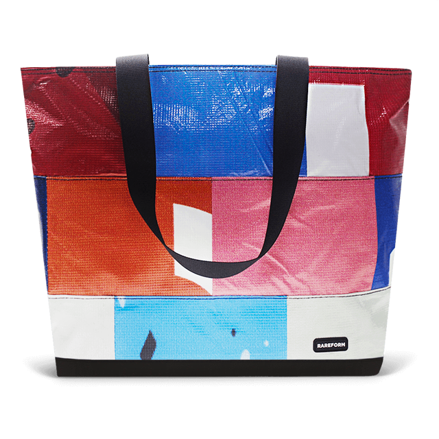 Patchwork Zippered Blake Tote