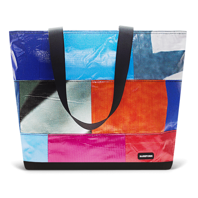 Patchwork Zippered Blake Tote