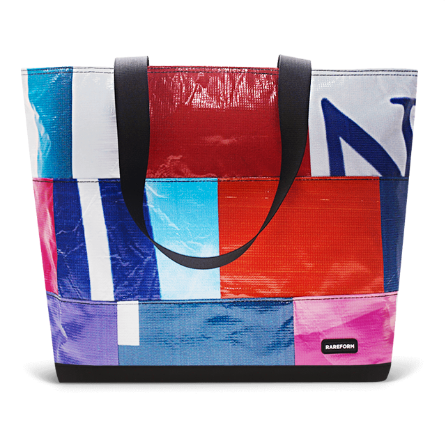 Patchwork Zippered Blake Tote