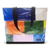 Patchwork Zippered Blake Tote