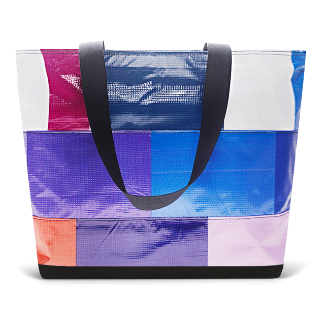 Patchwork Zippered Blake Tote
