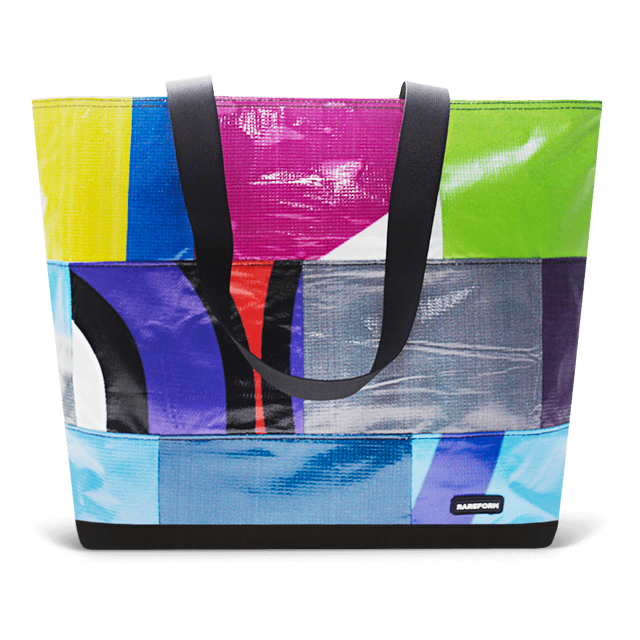 Patchwork Zippered Blake Tote