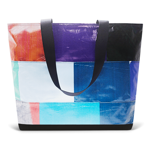 Patchwork Zippered Blake Tote