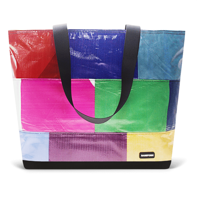 Patchwork Zippered Blake Tote
