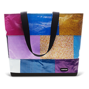 Patchwork Zippered Blake Tote