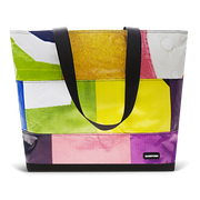 Patchwork Zippered Blake Tote