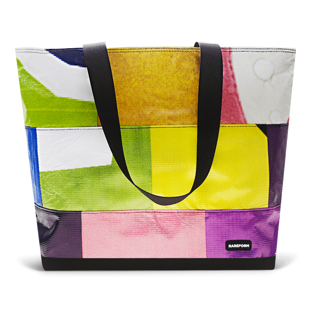 Patchwork Zippered Blake Tote