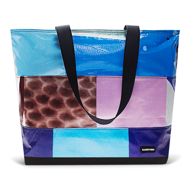 Patchwork Zippered Blake Tote