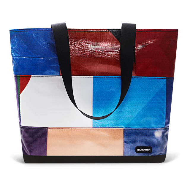 Patchwork Zippered Blake Tote