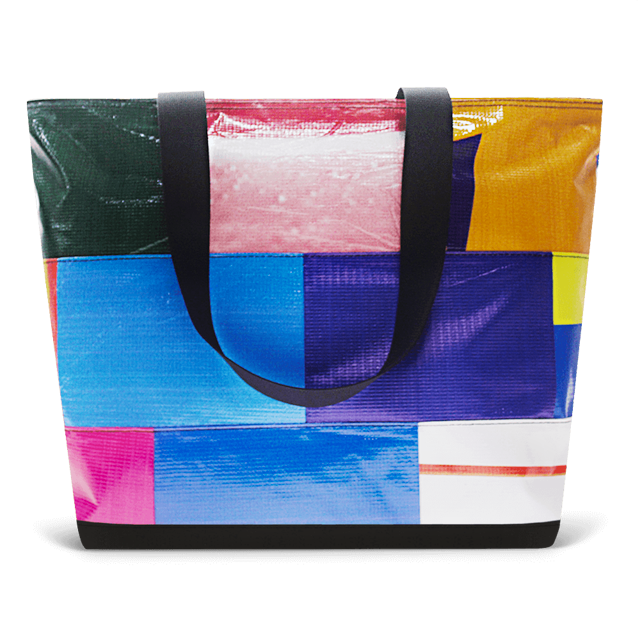 Patchwork Zippered Blake Tote