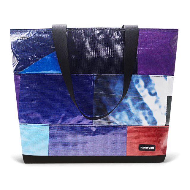 Patchwork Zippered Blake Tote