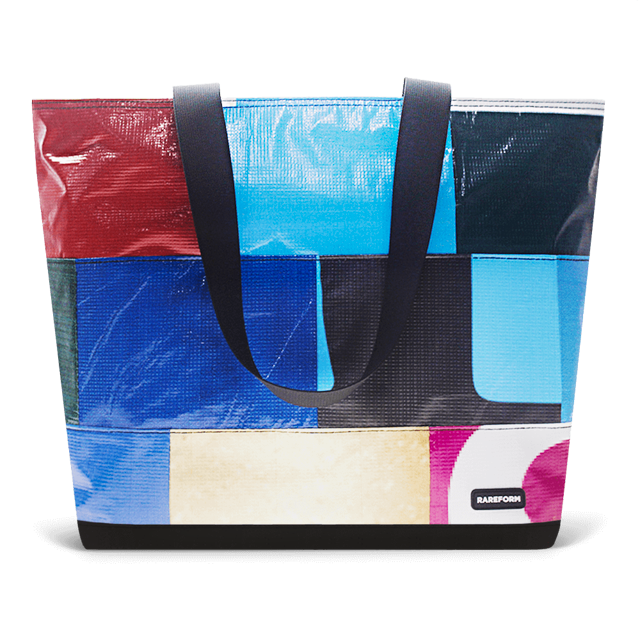 Patchwork Zippered Blake Tote