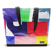 Patchwork Zippered Blake Tote