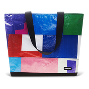 Patchwork Zippered Blake Tote