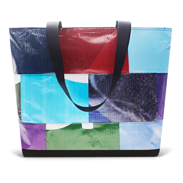 Patchwork Zippered Blake Tote