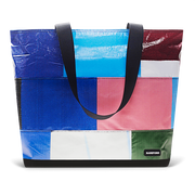 Patchwork Zippered Blake Tote