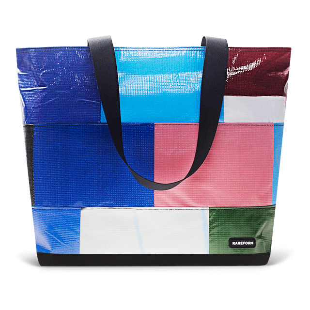 Patchwork Zippered Blake Tote