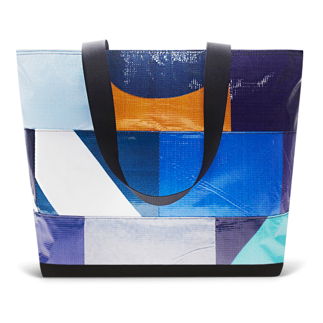 Patchwork Zippered Blake Tote